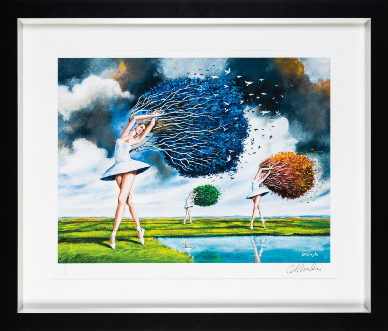 The Shape of Color Green III/XX