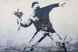 Banksie: Blumenwerfer